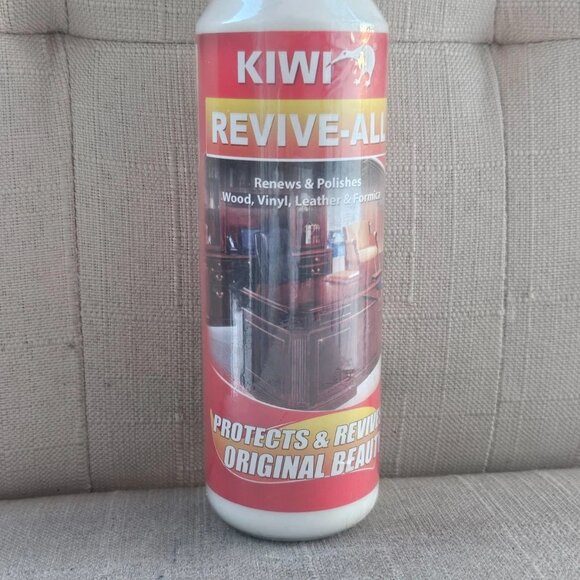 Kiwi Revive All Polish Cleaner Renews Wood Vinyl Leather Formica Protects New - Picture 7 of 11